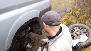 Замена заднего ступичного подшибника "Peogeot Boxer 3 2008г." ЧАСТЬ 3