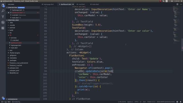 Flutter - Firestore CRUD (Updating & Deleting) смотреть онлайн