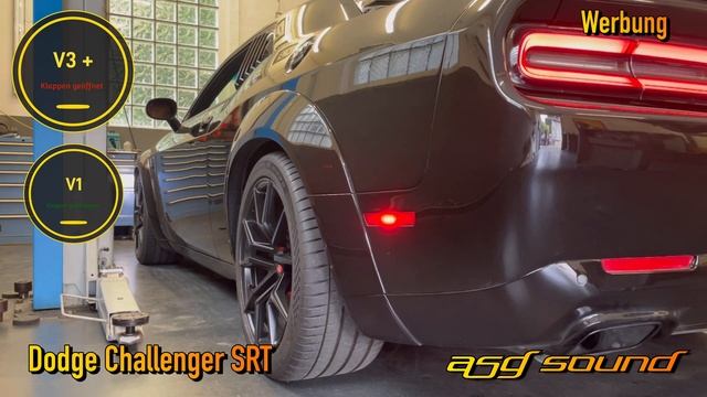 Dodge Challenger SRT | V1/V3+ | ASG Sound | Sportauspuff смотреть онлайн
