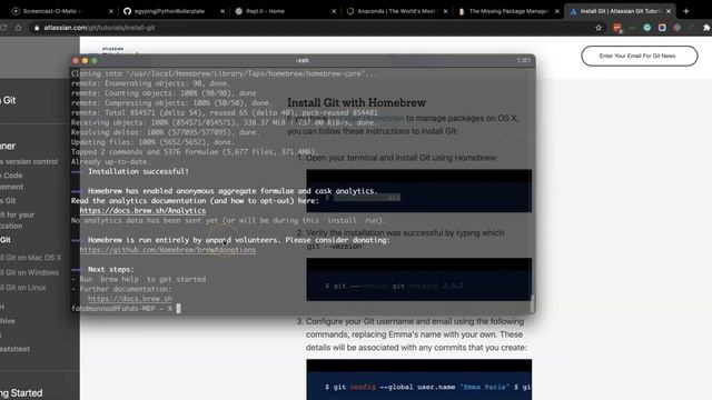 تثبيت بايثون ورفع الي جيت هاب Install python and push to Github смотреть онлайн