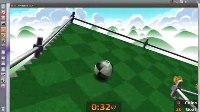 Neverball 3D arcade game with a ball смотреть онлайн