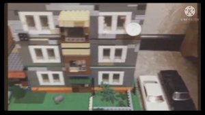 Лего макет панельного дома