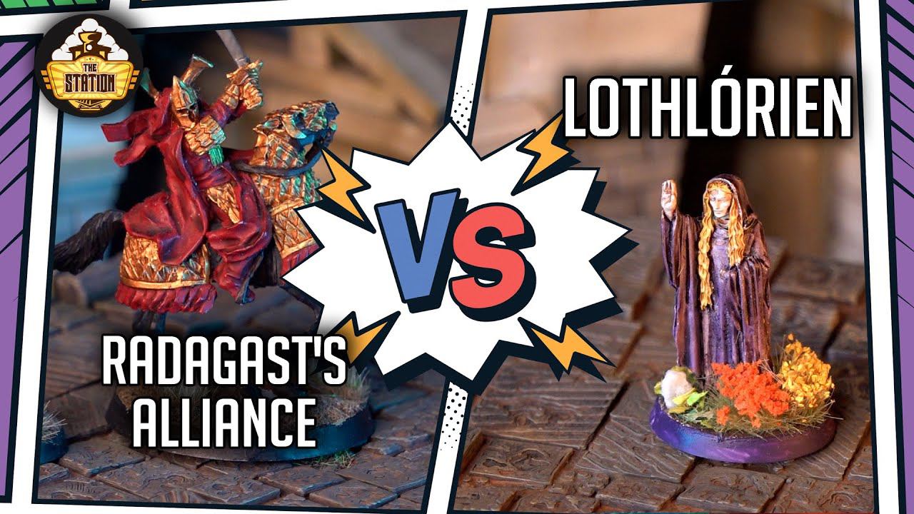 Lothlórien & Radagast's Alliance Vs Easterlings | Battlereport | Middle Earth