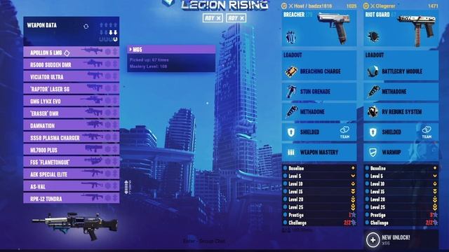 SYNTHETIK: Legion Rising weapon overview with Badzx смотреть онлайн