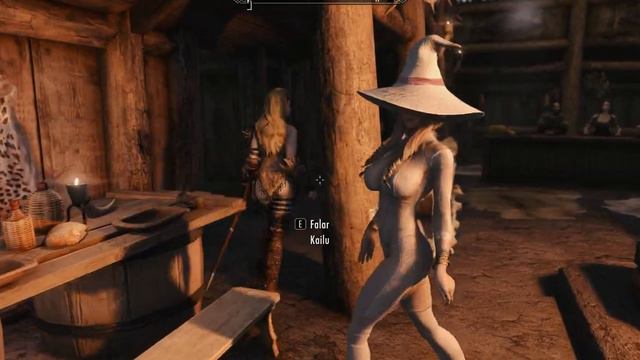 Skyrim SE Alysanne Follower CBBE/UNP/UUNP