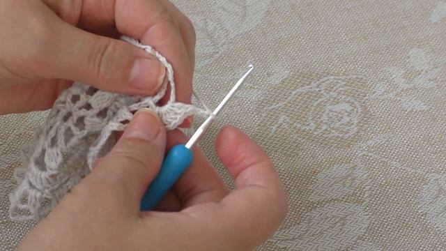 Мотив для скатерти. Соединение мотивов. Мастер-класс. смотреть онлайн