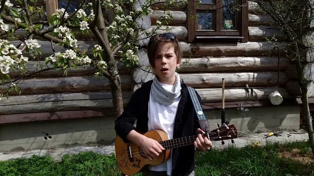 Кавер на военную песню Катюша на укулеле. Каверы на укулеле известные военные песни. Иван Сохнев. смотреть онлайн