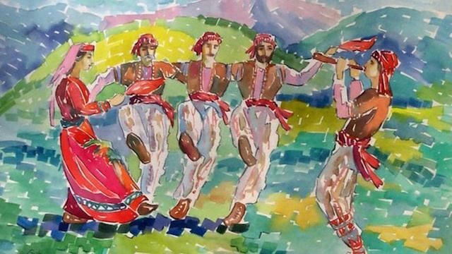 Քոչարի/ Armenian national dance Qochari/ Кочари смотреть онлайн