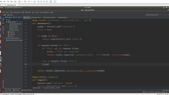 File Upload in Python Flask смотреть онлайн