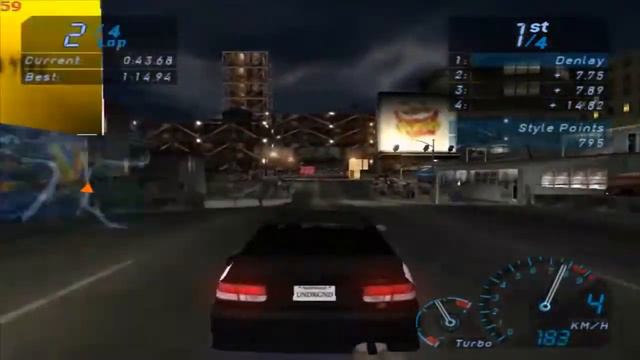 Need For Speed Underground #4 смотреть онлайн