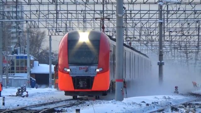 Электропоезд ЭС2ГП-005 "Ласточка-Премиум" №838 Москва - Иваново" (дополнительный рейс) смотреть онлайн