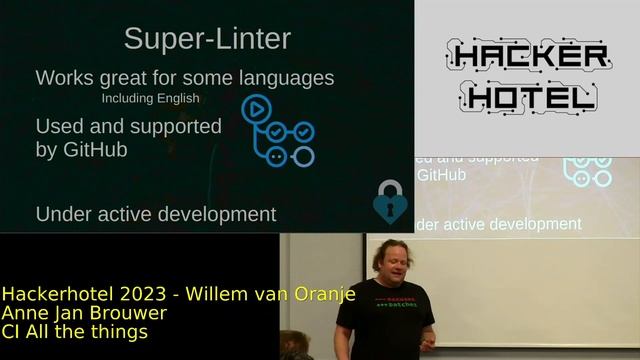 HackerHotel 2023 - Anne Jan Brouwe -- CI All The Things смотреть онлайн