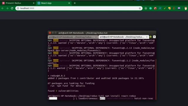 Install Redux In React App # 3 | Redux Tutorial in Hindi | Redux Tutorial For Beginners |React Redu смотреть онлайн