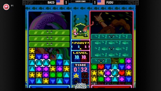 Tetris Attack COMBO BREAKER 2022 - Top 4 [4K/60fps] смотреть онлайн