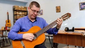 Простая пьеса для начинающего гитариста #гитара #аккорды