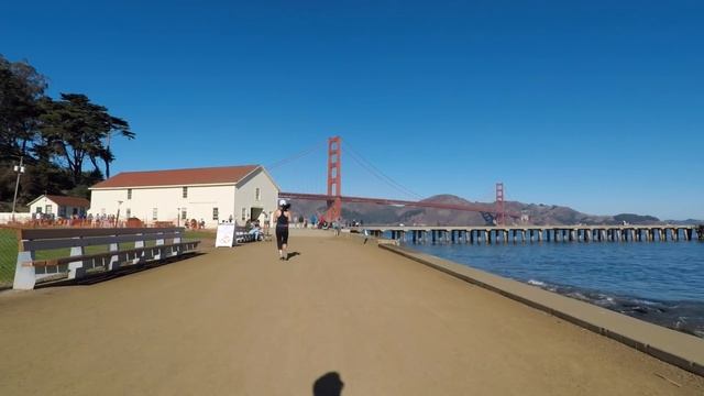 Golden Gate Bridge Virtual Run | Running Videos For Treadmill #virtualrun