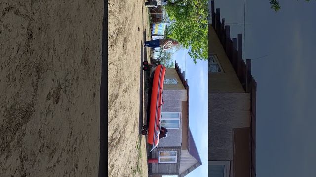 Носовая тележка + Azimut 380 + Suzuki 9.9 Bs