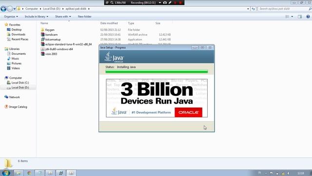 tutorial instalasi java dan bahasa pomrograman jav смотреть онлайн