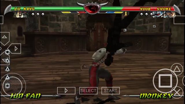MORTAL KOMBAT UNCHAINED (DECEPTION) PSP SIMPLE 30% DAMAGE COMBO LIU KANG смотреть онлайн