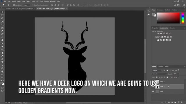 Best way to use golden gradient in photoshop 2022 |Golden gradient on text or logo. #youtube #golde смотреть онлайн