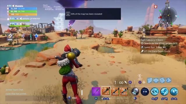 PRESENT LAUNCHER! Santa's Little Helper RPG Gameplay | Fortnite Save The World смотреть онлайн