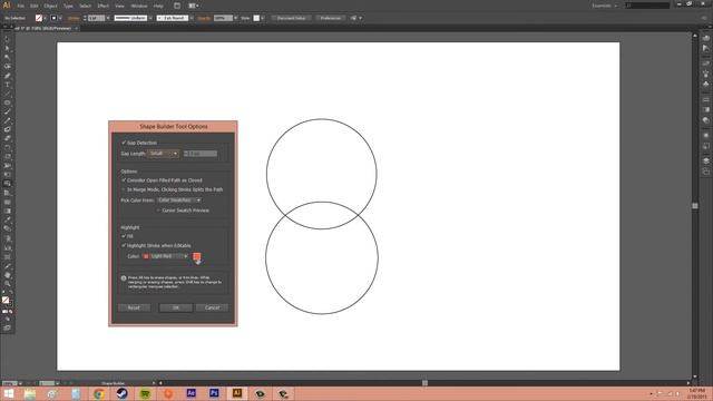 Adobe Illustrator CS6 for Beginners - Tutorial 26 - Using the Shape Builder Tool смотреть онлайн