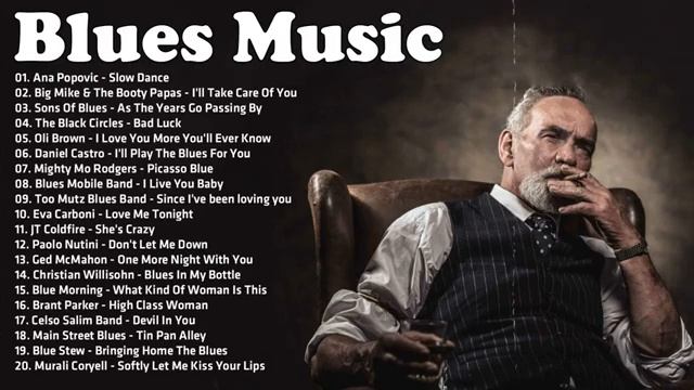Плейлист с лучшим блюз-роком - Лучшие блюзовые песни всех времен смотреть онлайн