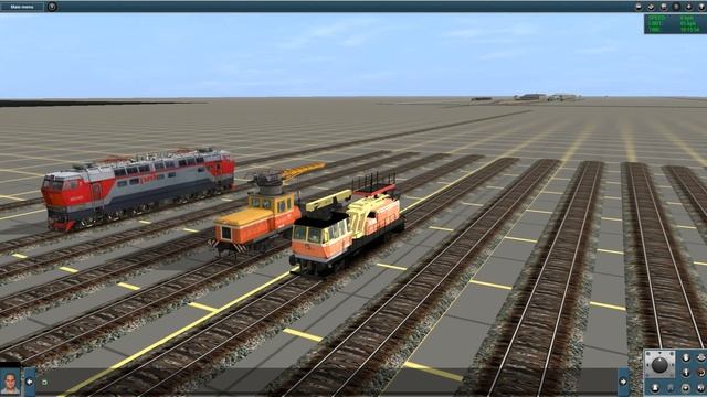 Trainz. Обзор мотрис ДГКУ и АДМ1у смотреть онлайн