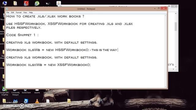 Create Excel File Using Java смотреть онлайн