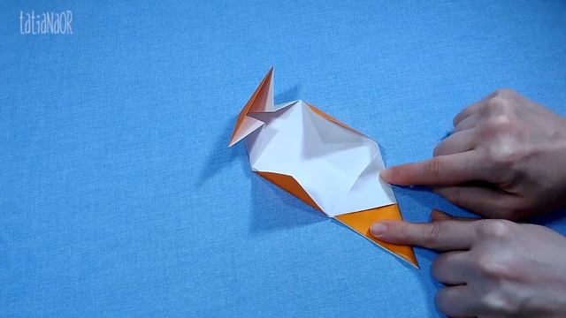 Гоночный автомобиль из бумаги. Оригами - гоночная машина. смотреть онлайн