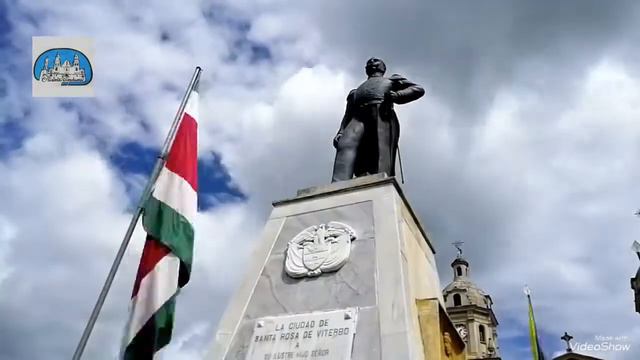 Monumento en honor al General Rafael Reyes en Santa Rosa de Viterbo смотреть онлайн
