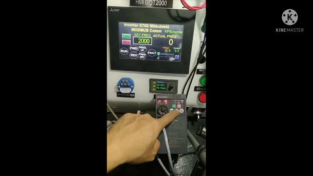 FX3U-485-BD Modbus Simple Wiring E700 Inverter
