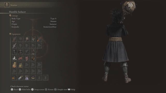 ELDEN RING Outfit #208 (Pirate Knight Black Helm) смотреть онлайн