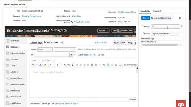 Knowledge | Use Knowledge with Service Requests смотреть онлайн