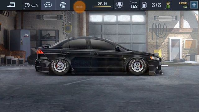 Drag Racing-Уличные Гонки "M-Lancer Evo X" # 3 ТОПОВЫЙ КУЗОВ ЗА 500 000 МОНЕТ смотреть онлайн