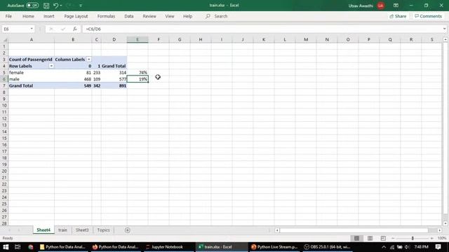 Python for Data Analytics - Session 06 - How to think like a Data Analyst Part 2 смотреть онлайн