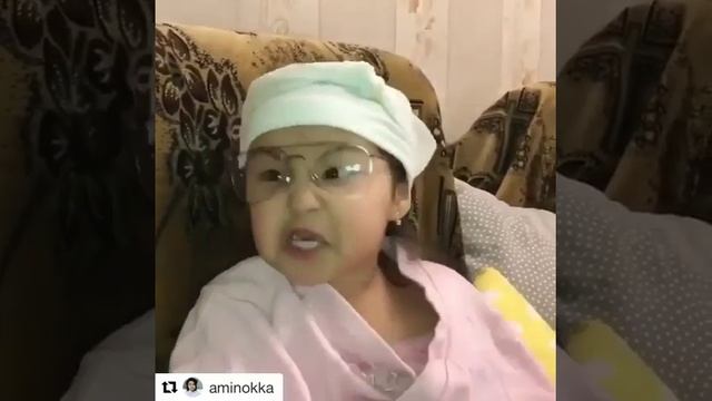 Мама можно я пойду погуляю.Аминка-Витаминка