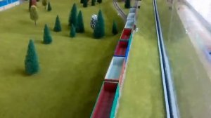 Макет "Сортировочная горка"