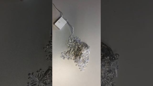 Гирлянда снежинки CADENA, 20LED, 5 метров, многоцветная, с контроллером, 1903 смотреть онлайн