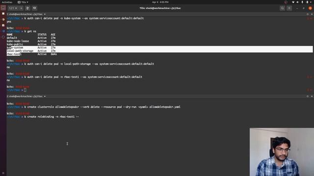 Role Based Access Control (RBAC) in Kubernetes | Kubernetes Authorisation explained through demo смотреть онлайн