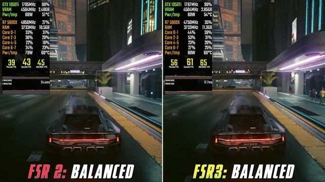 GTX 1050 Ti - AMD FSR 3 Frame Generation Mod Tested in 9 Games смотреть онлайн