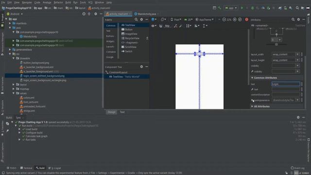 How to make Chat App using Android Studio #Part 1 | Prego Coding Classes смотреть онлайн