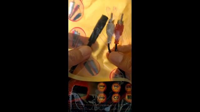 3.5mm Stereo Female Mini Jack to RCA Male Cable (Unboxing) смотреть онлайн