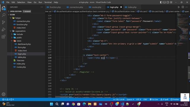#3- Building a Powerful Online Store with PHP: Step-by-Step (Secure Admin login & category design) смотреть онлайн