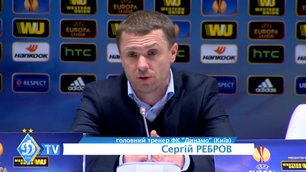 Сергей РЕБРОВ: "Я поблагодарил всех своих футболистов" смотреть онлайн