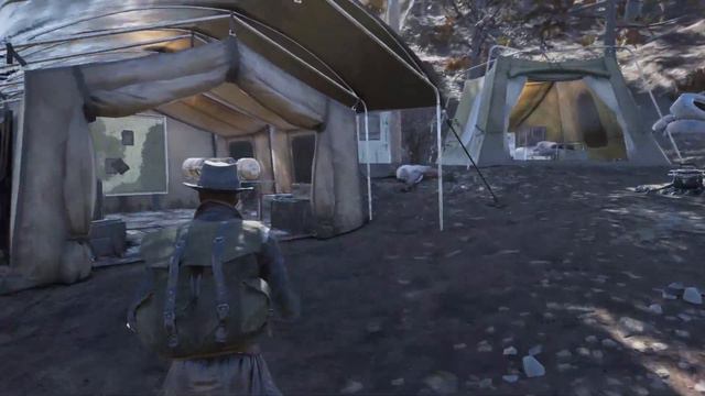 Fallout 76 - Où trouver la bonbonne de gaz HalluciGen - 010 - Bivouac US-13C смотреть онлайн