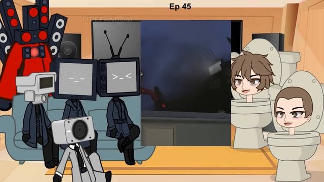 Skibidi Toilet characters react to Skibidi Toilet episode 30 - 54 gacha смотреть онлайн