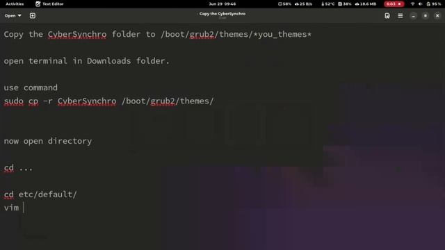 Fedora 38: Upgrade Your Bootloader With A Custom Grub Theme #CyberSynchro