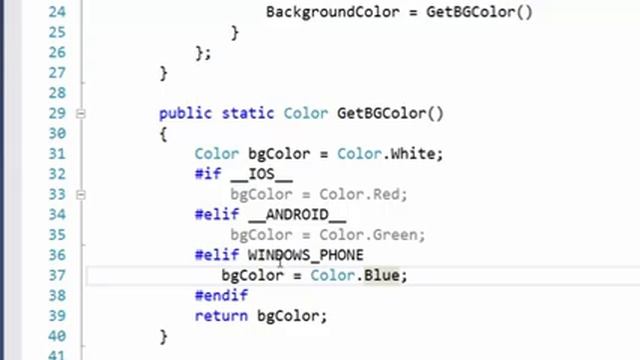 Xamarin 01F Conditional Compiler Directives смотреть онлайн