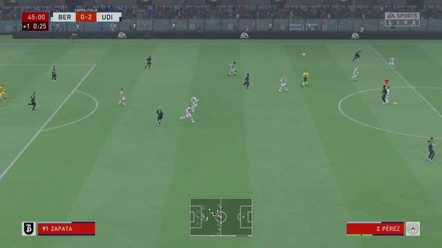 FIFA 22. Аталанта - Удинезе. Кубок Италии смотреть онлайн